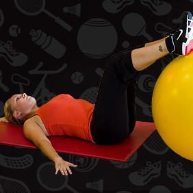 Pallopilates, pilates pallolla, Liikuntakeskus Hukka, Oulu