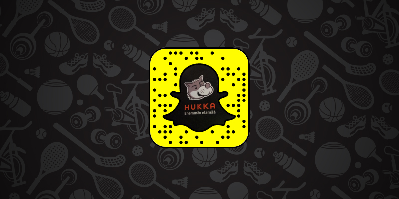 Hukka myös Snapchatissa!