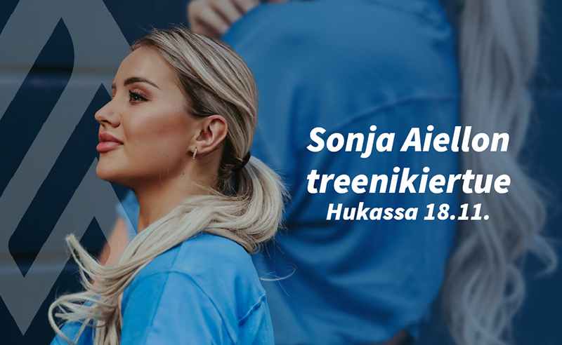 Sonja Aiellon treenikiertue Hukassa