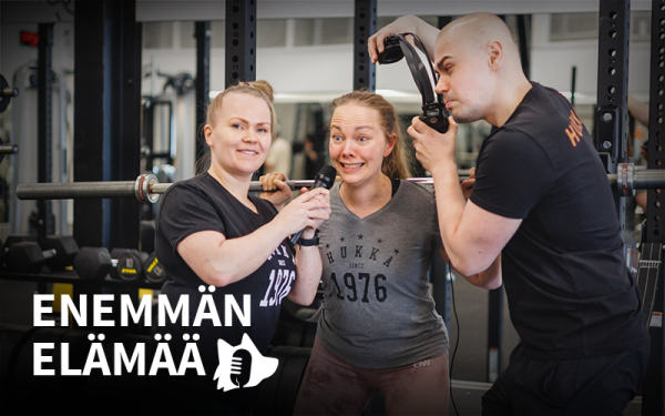 Hukan oman Enemmän elämää -podcastin ensimmäinen jakso!